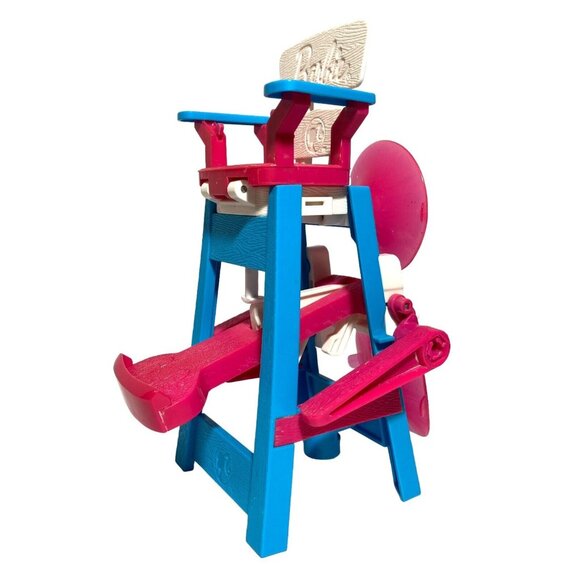 Barbie I Can Be A Lifeguard Chair Dolphin Life Preserver Replacements V7124 2011 - Picture 6 of 16